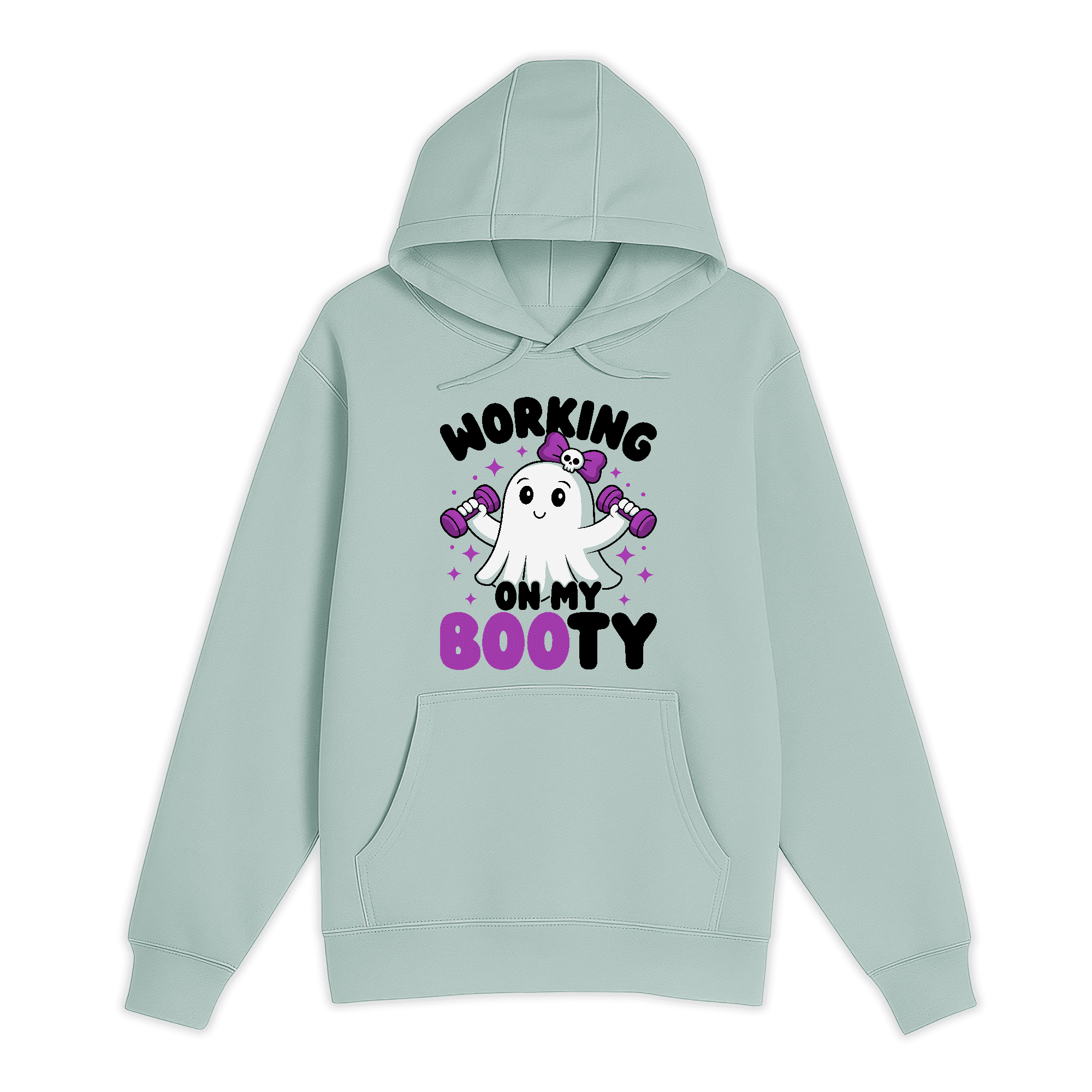 Working On My Booty Pullover Hoodie