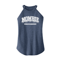 Womens X-Small Navy Heather Rocker Tank Top