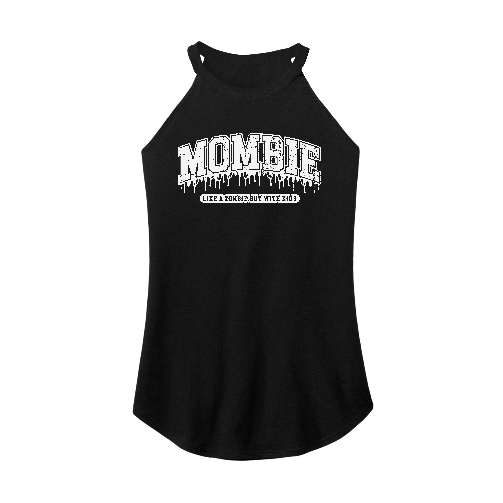 Womens X-Small Black Rocker Tank Top