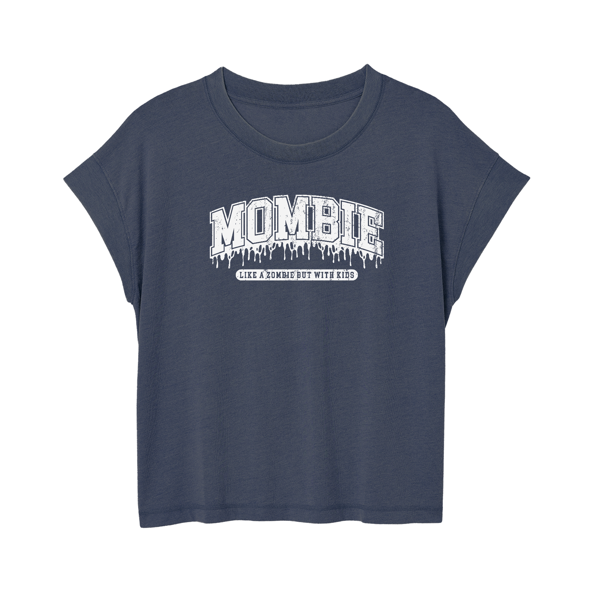 Womens Small Navy Style_T-Shirt