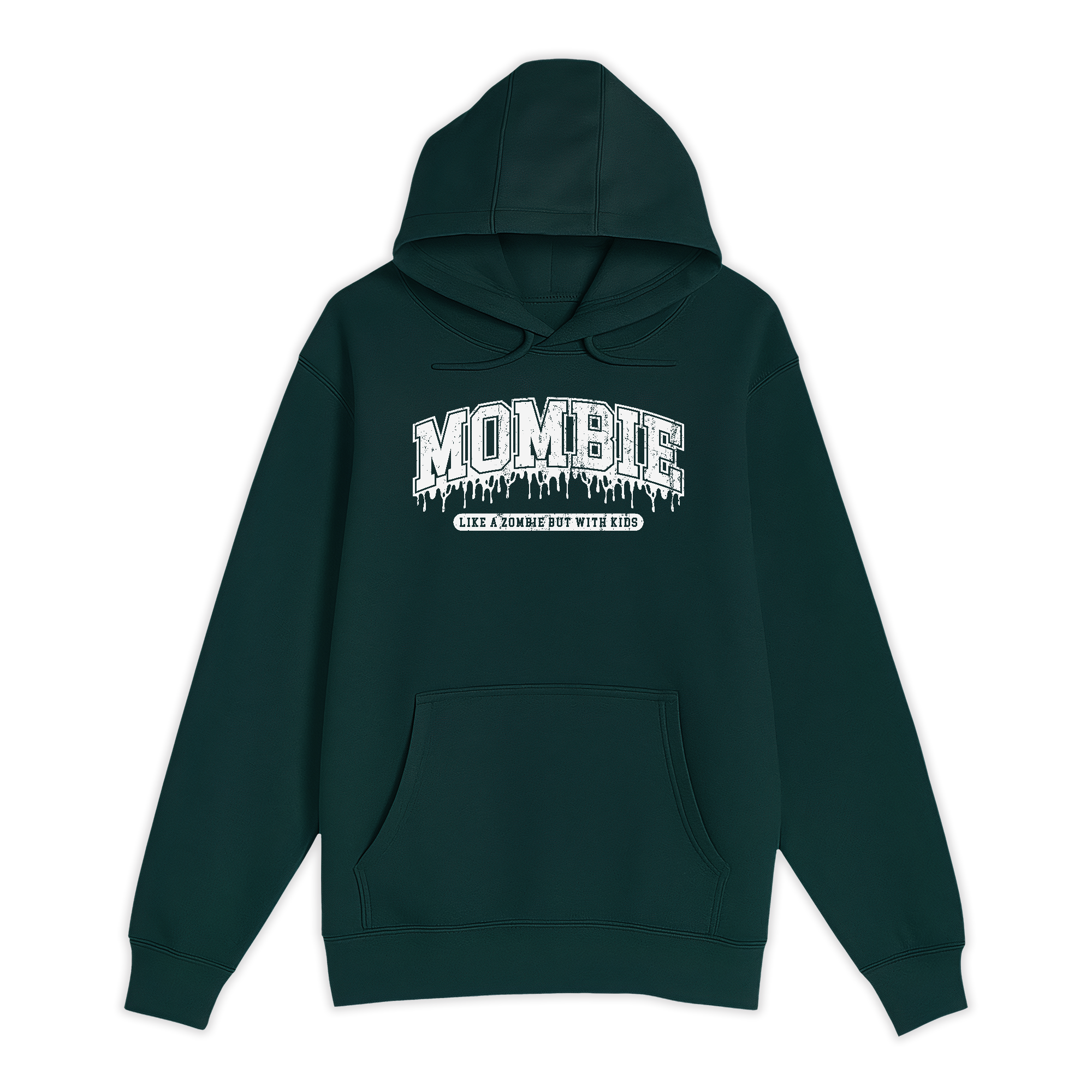 Unisex Small Sport Green Pullover Hooded Sweatshirt