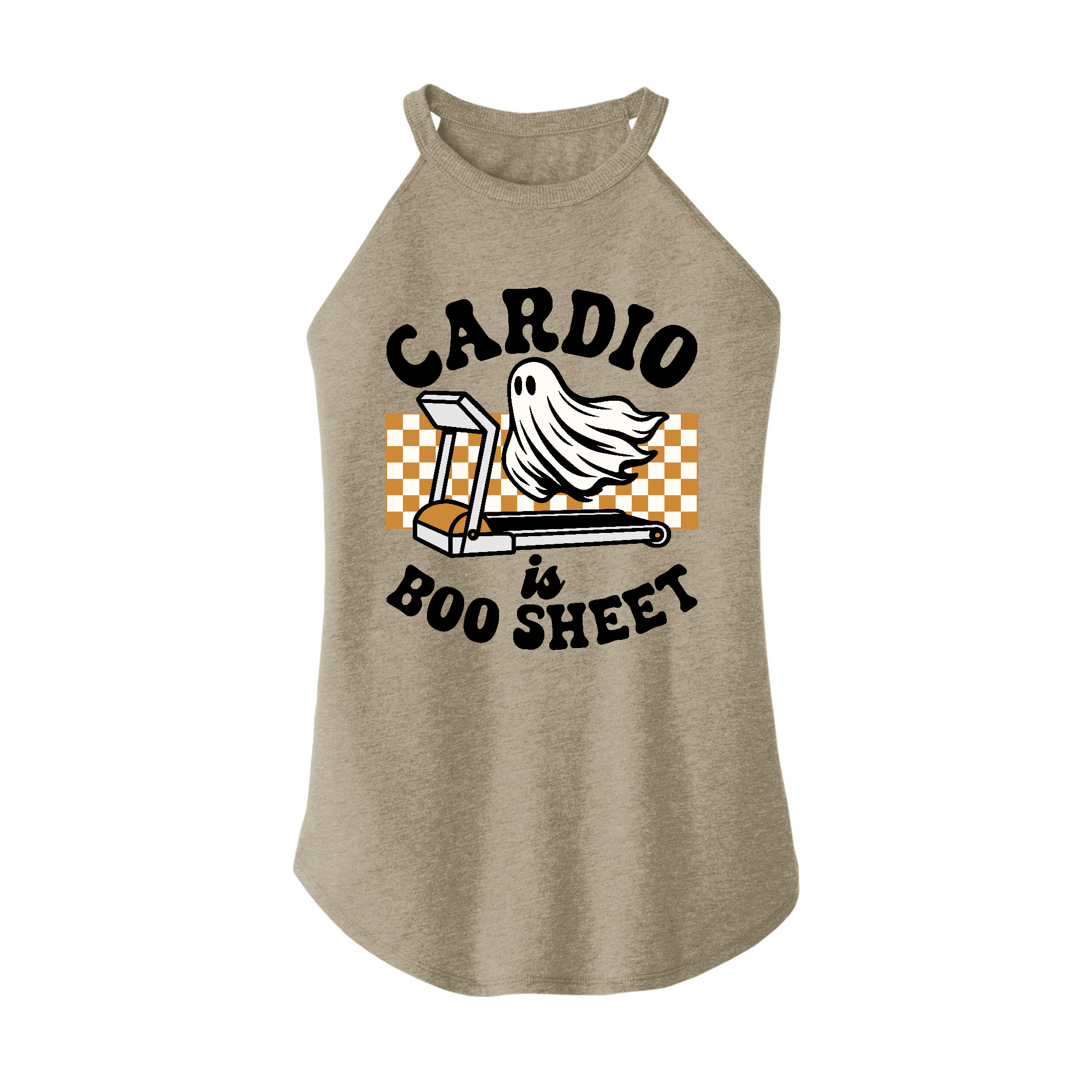 Womens X-Small Sand Rocker Tank Top