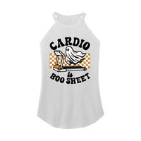 Womens X-Small White Rocker Tank Top