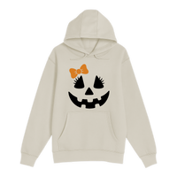 Unisex Small Natural Pullover Hooded Sweatshirt
