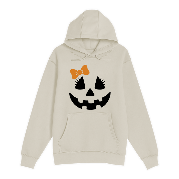 Unisex Small Natural Pullover Hooded Sweatshirt