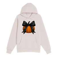 Unisex Small Light Pink Pullover Hooded Sweatshirt