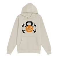 Unisex Small Natural Pullover Hooded Sweatshirt