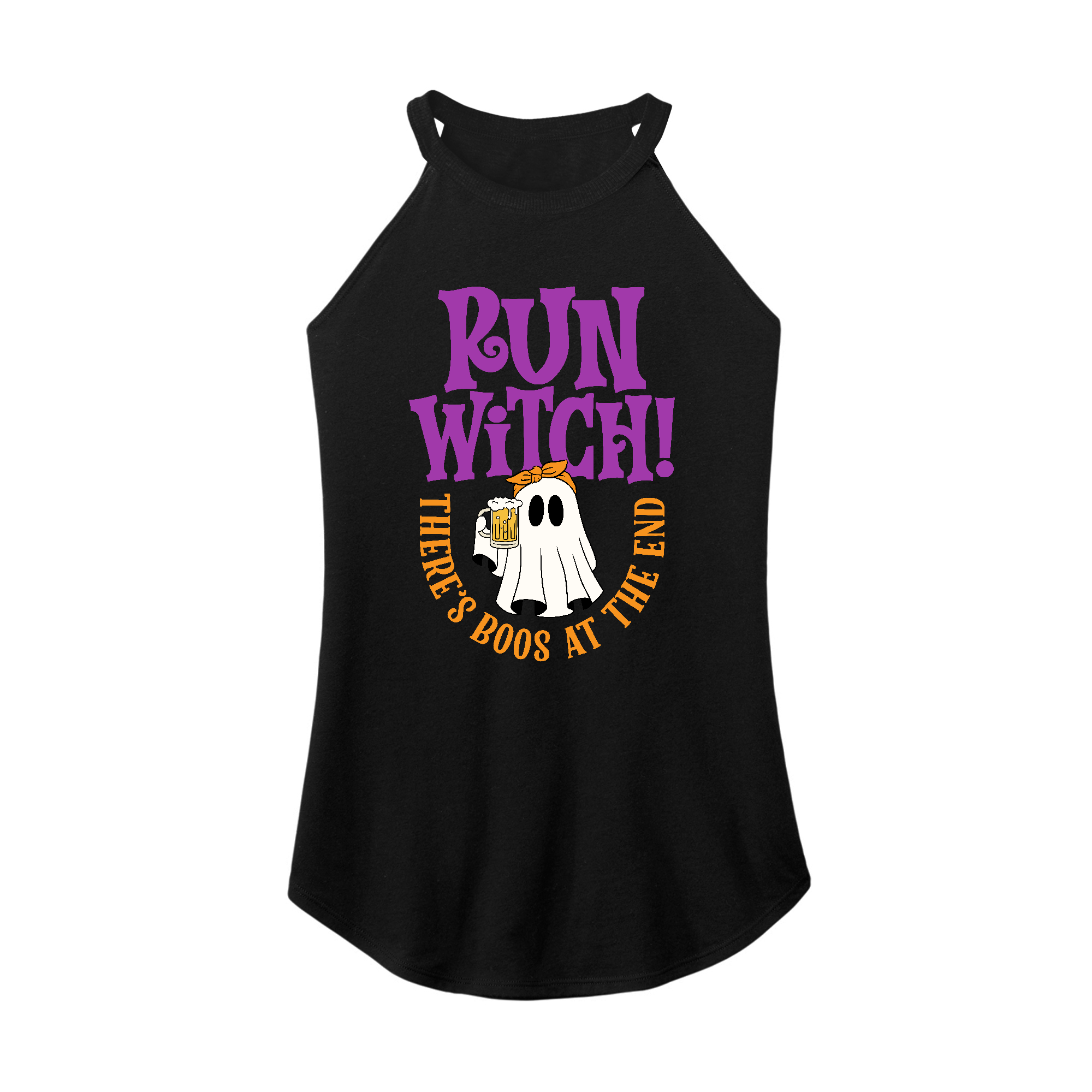 Womens X-Small Black Rocker Tank Top