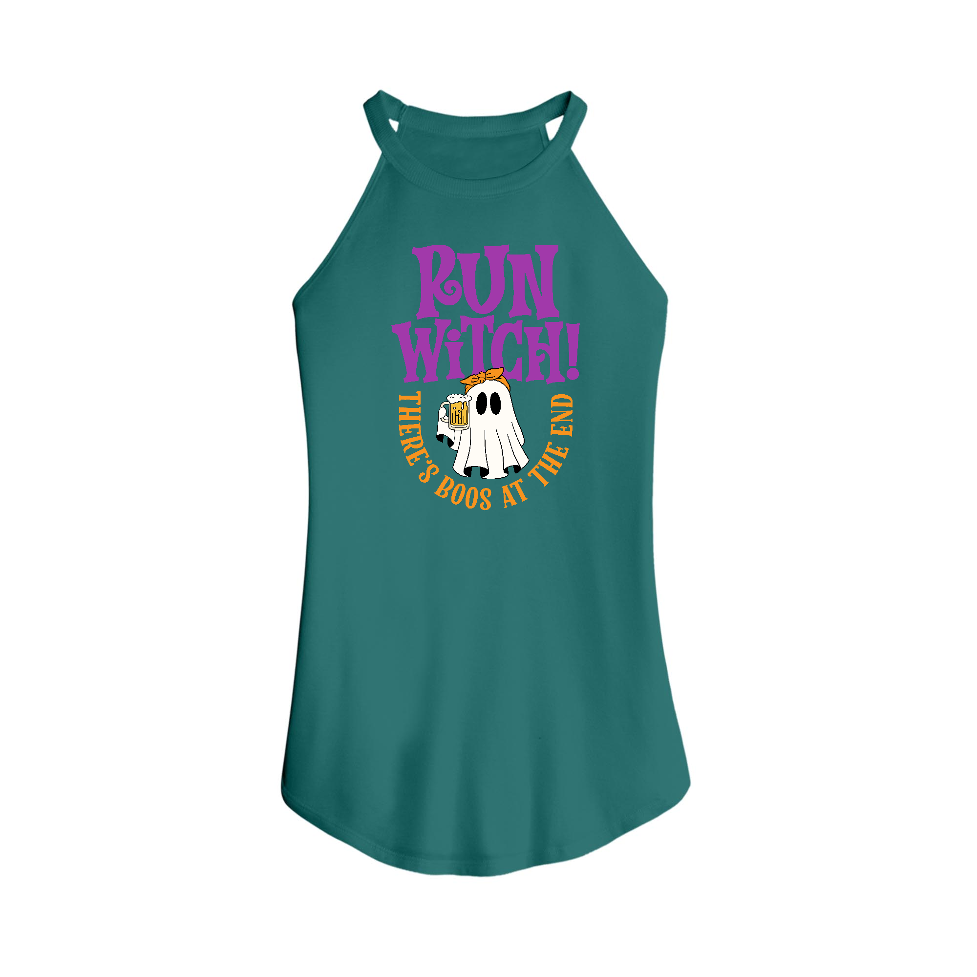 Womens X-Small Teal Tank Top