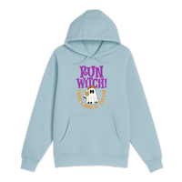 Unisex Small Blue Mist Pullover Hooded Sweatshirt