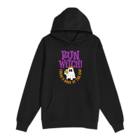 Unisex Small Black Pullover Hooded Sweatshirt