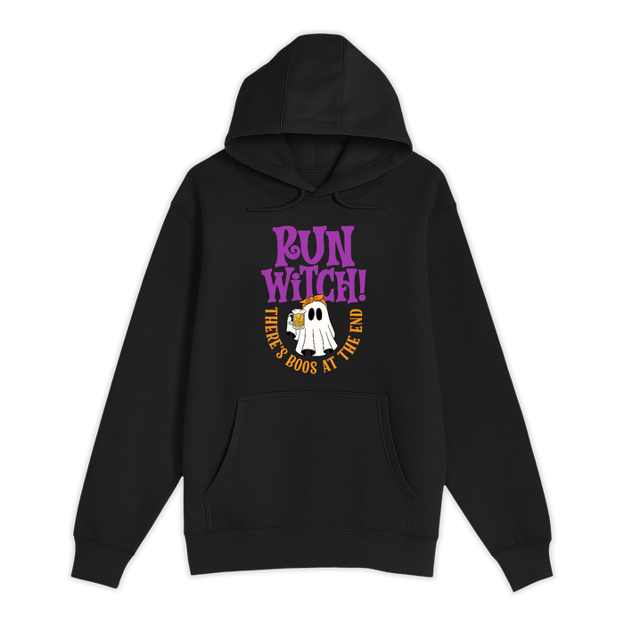 Unisex Small Black Pullover Hooded Sweatshirt
