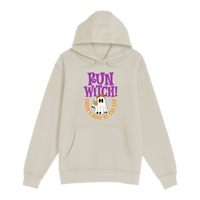 Unisex Small Natural Pullover Hooded Sweatshirt
