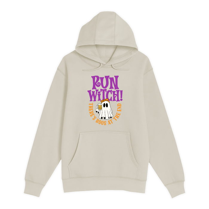 Unisex Small Natural Pullover Hooded Sweatshirt