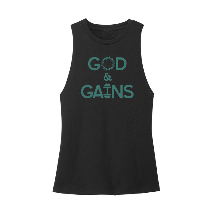 Womens X-Small Black Muscle Tank