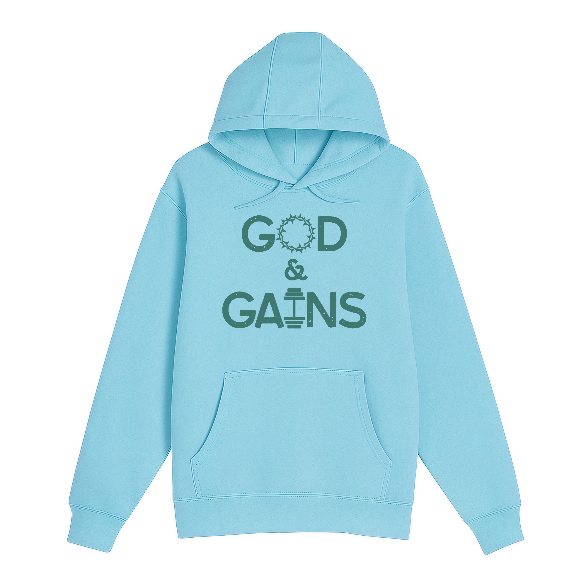 Unisex Small Deep Ocean Pullover Hooded Sweatshirt