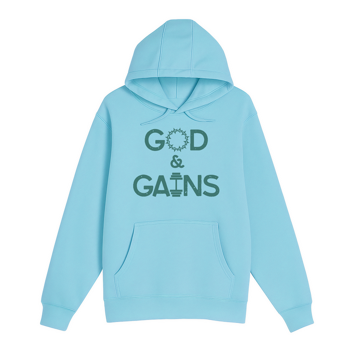 Unisex Small Deep Ocean Pullover Hooded Sweatshirt