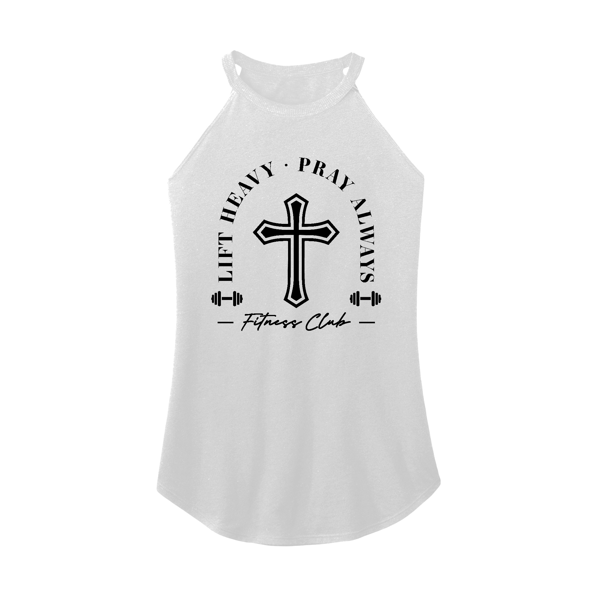 Womens X-Small White Rocker Tank Top