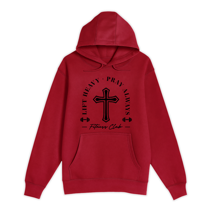 Unisex Small Cardinal Pullover Hooded Sweatshirt