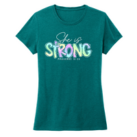 Womens X-Small Teal Style_T-Shirt