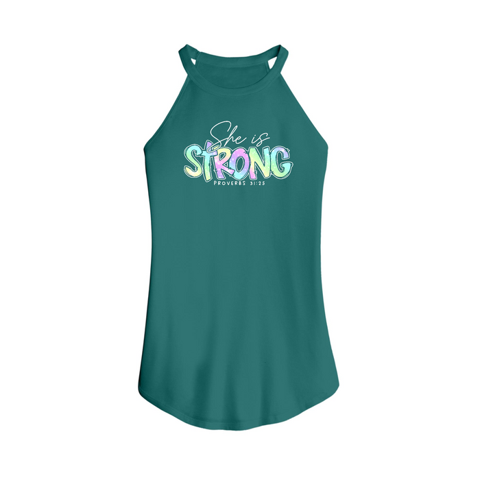 Womens X-Small Teal Tank Top