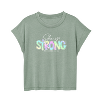Womens Small Sage Style_T-Shirt