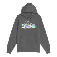 Unisex Small Charcoal Heather Pullover Hooded Sweatshirt