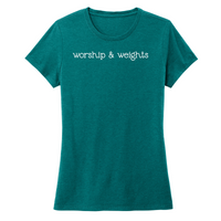 Womens X-Small Teal Style_T-Shirt
