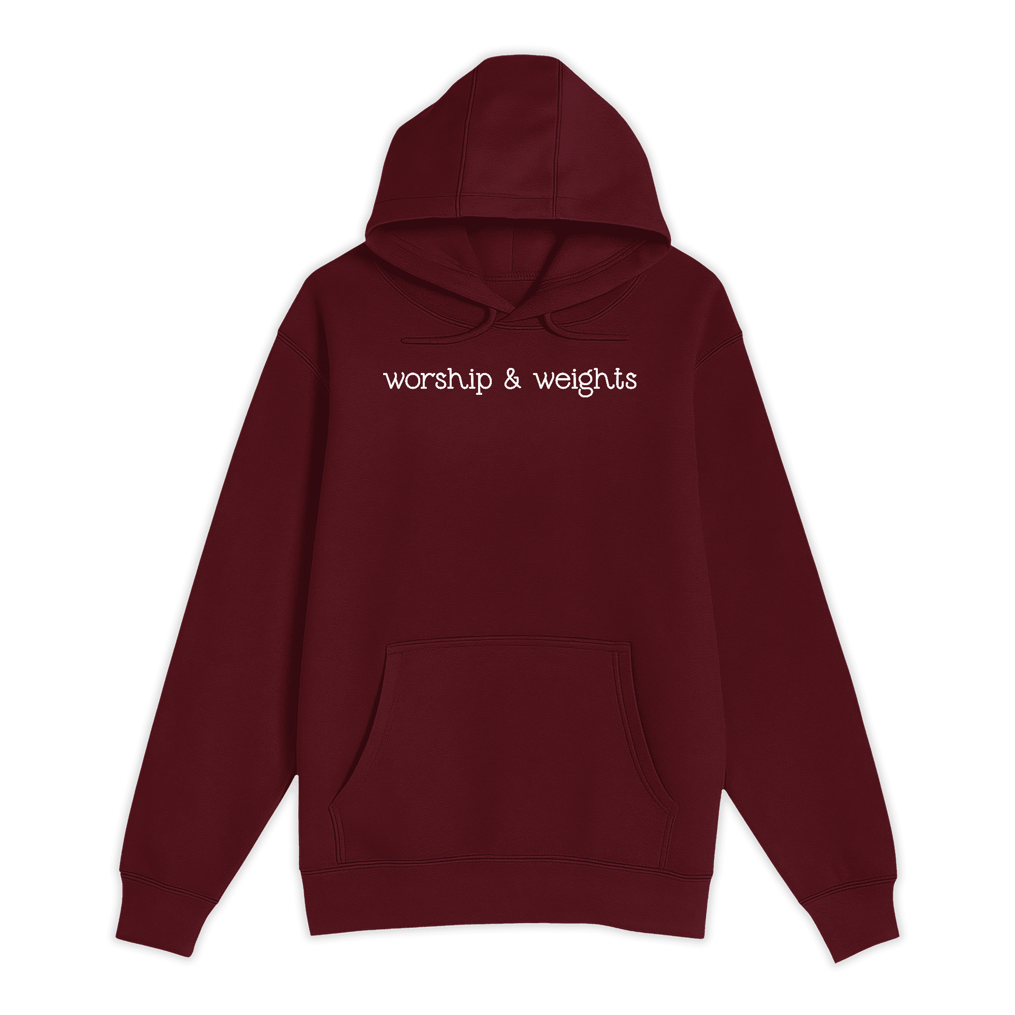 Worship & Weights Pullover Hoodie