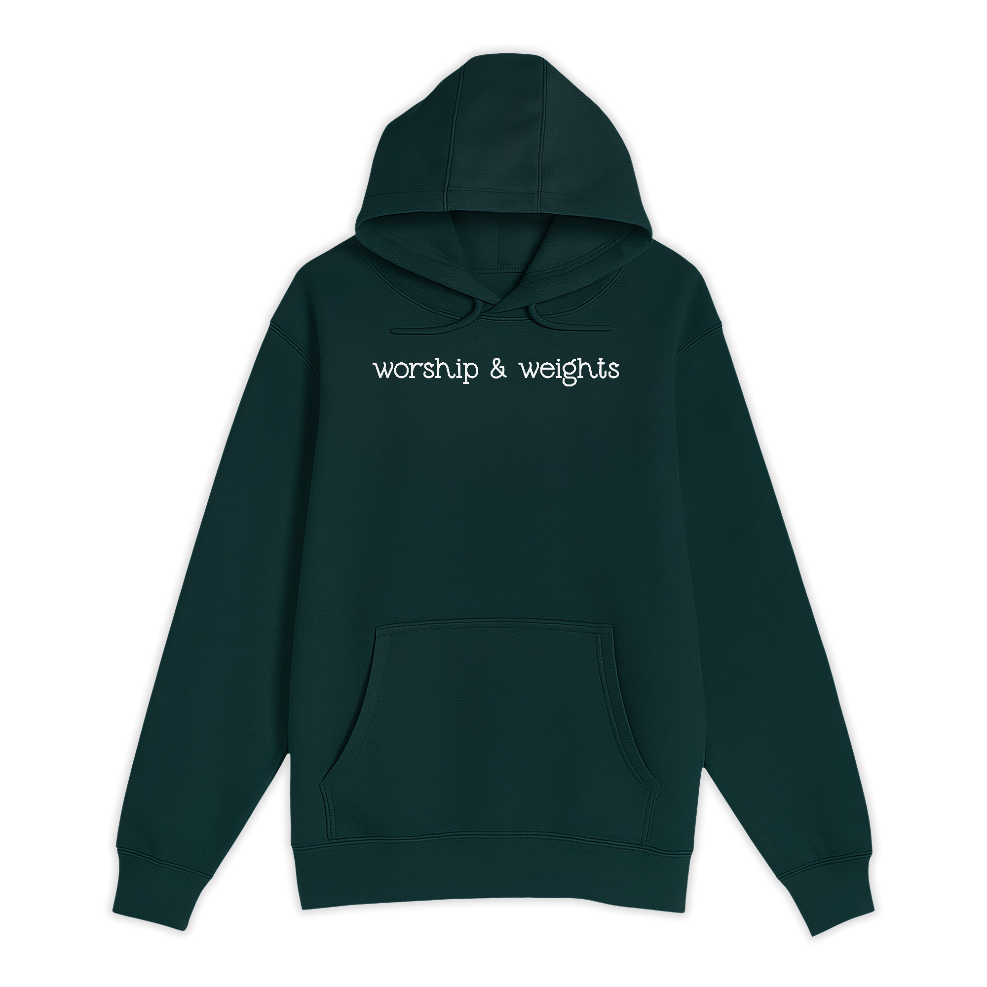 Unisex Small Sport Green Pullover Hooded Sweatshirt