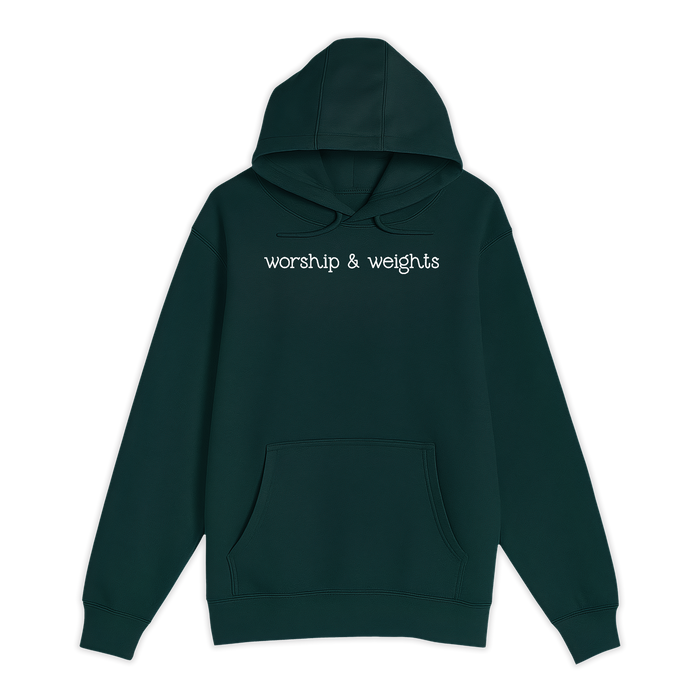 Unisex Small Sport Green Pullover Hooded Sweatshirt