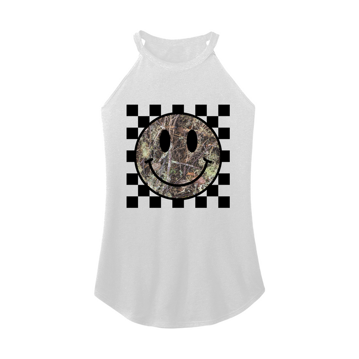 Womens X-Small White Rocker Tank Top