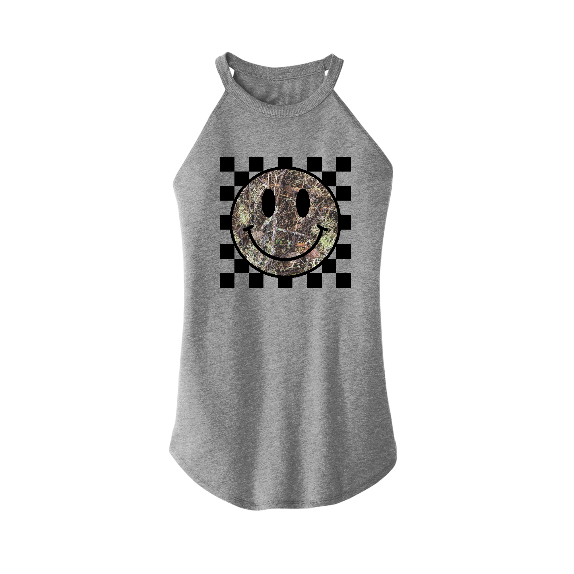 Womens X-Small Heather Gray Tank Top