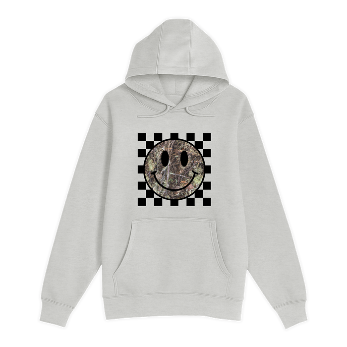 Unisex Small Oatmeal Pullover Hooded Sweatshirt