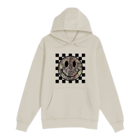 Unisex Small Natural Pullover Hooded Sweatshirt