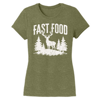 Womens X-Small Military Green Style_T-Shirt