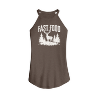 Womens X-Small Brown Tank Top