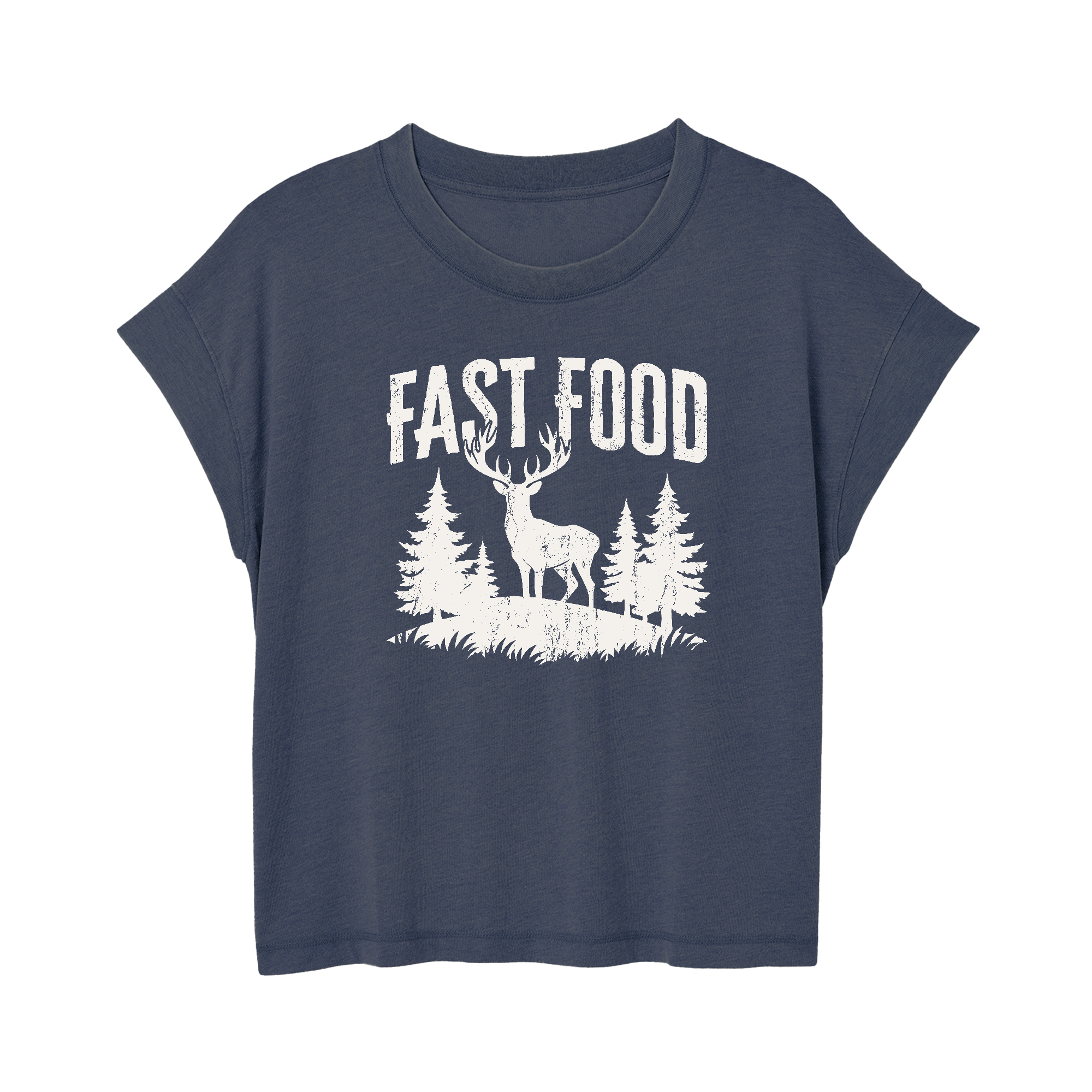 Womens Small Navy Style_T-Shirt