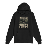 Unisex Small Black Pullover Hooded Sweatshirt