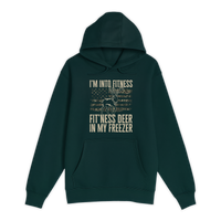 Unisex Small Sport Green Pullover Hooded Sweatshirt
