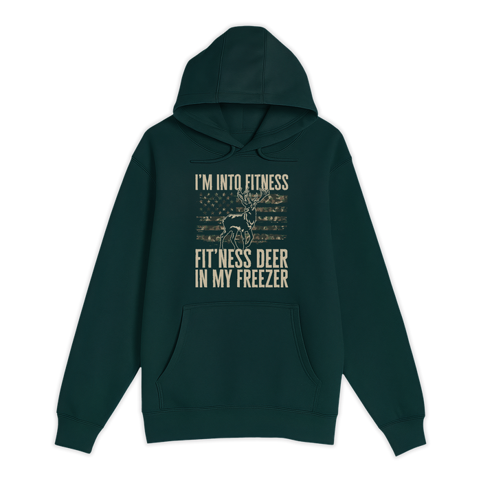Unisex Small Sport Green Pullover Hooded Sweatshirt