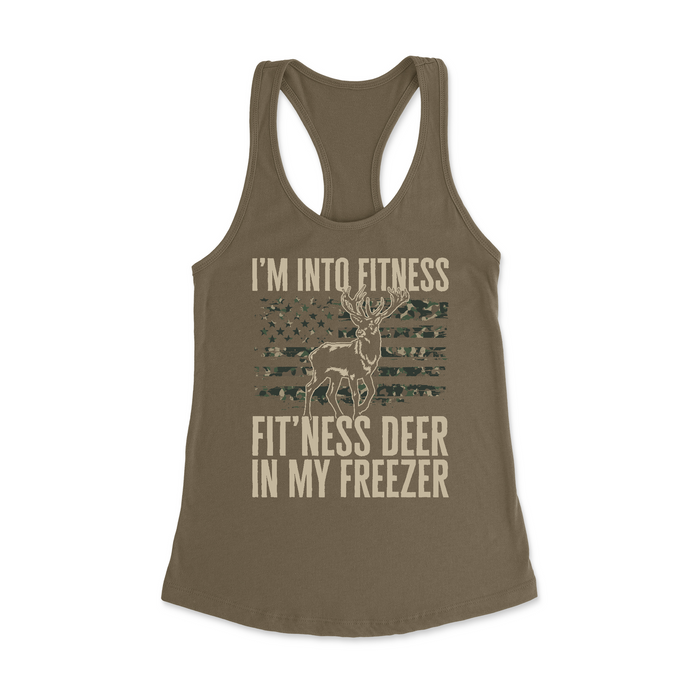 Womens X-Small Military Green Style_Tank Top
