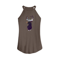 Womens X-Small Brown Tank Top