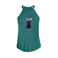 Womens X-Small Teal Tank Top