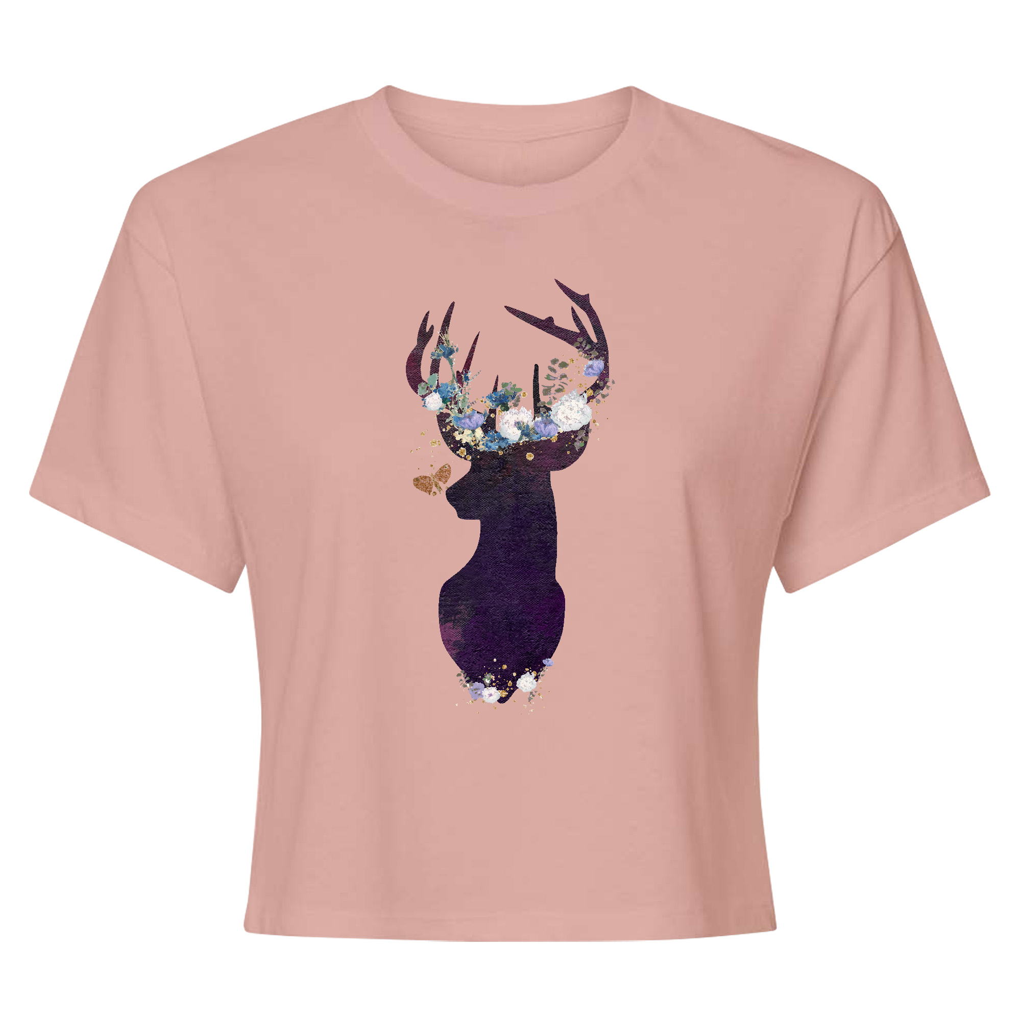 Womens X-Small Desert Pink Style_T-Shirt