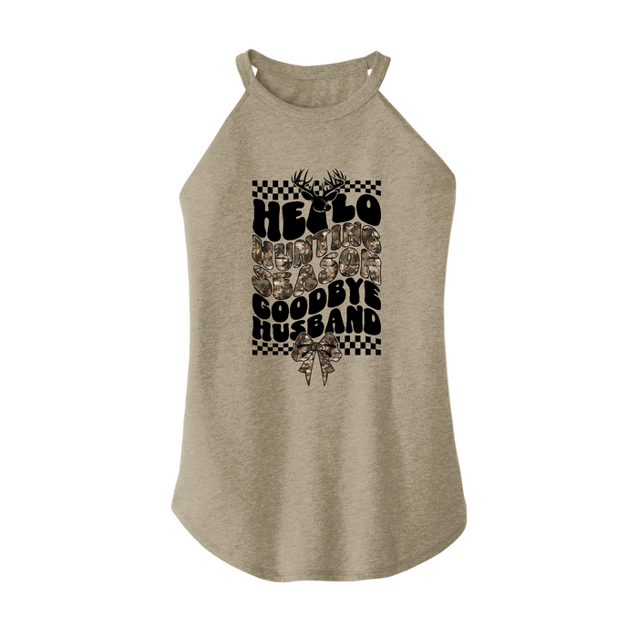 Womens X-Small Sand Rocker Tank Top