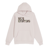 Unisex Small Light Pink Pullover Hooded Sweatshirt