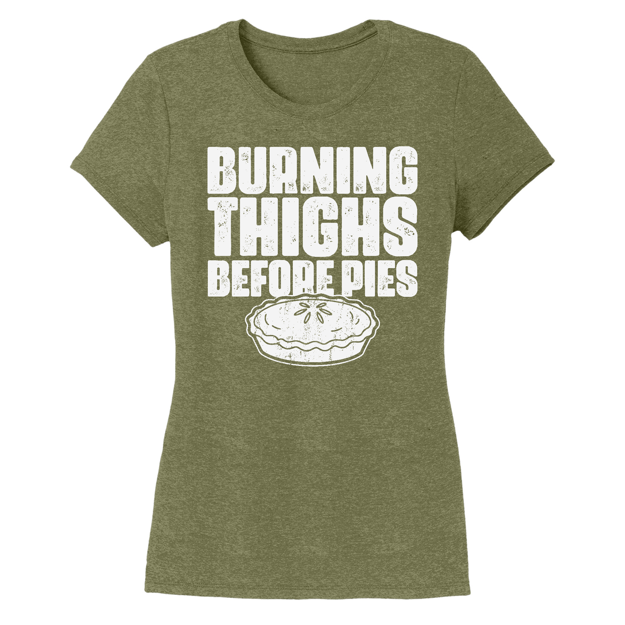 Womens X-Small Military Green Style_T-Shirt