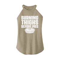 Womens X-Small Sand Rocker Tank Top