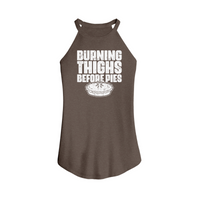 Womens X-Small Brown Tank Top